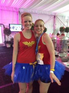 Nerds can be princesses or Wonder Women, too. Here I am with the #nerdclub president.